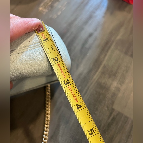 2 pc Kate Spade Crossbody Bag & wallet w/ Leather & Chain 2 straps Island Water - Picture 12 of 16